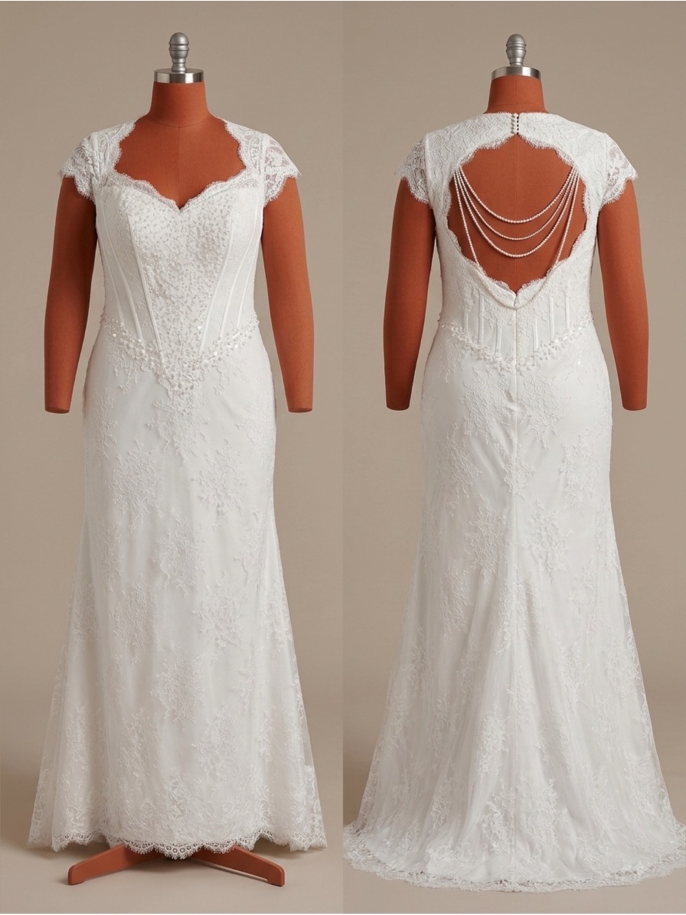 vintage inspired size 18/20 wedding dress
